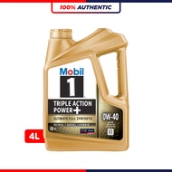 MOBIL 1 TRIPLE ACTION POWER+ 0W40 SP Advanced Fully Synthetic Engine Oil (4L)