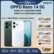 OPPO Reno 14 5G [24GB*(12+12)GB RAM 256GB ROM] [ 24GB*(12+12)GB RAM 512GB ROM]