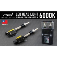 RCI R4 LED HEADLIGHT BULB - D1/D2/D3/D4 6000K