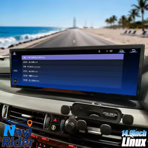 14.9" 2560*720 Linux Car Multimedia Video Player Screen For BMW X5 X6 F15 F16 2014-2018 NBT EVO CarP