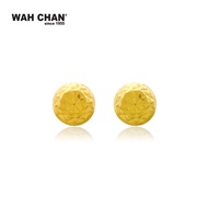 WAH CHAN 916 Gold Stud Earrings