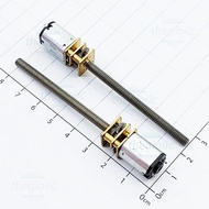 GA12-N20 Động Cơ Giảm Tốc Trục Vít M4 12VDC 60 rpm