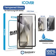 Tempered Glass Samsung Galaxy S25 Ultra S25 Plus/ S25 iCover Anti-Scratch Screen Guard Protector Scr