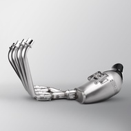 Underbody Full exhaust System Motorcycle exhaust For CB650F CBR650R CB650R CBR650F Modify Front Link