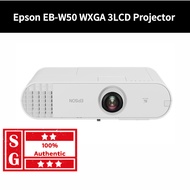 Epson EB-W50 WXGA 3LCD Projector Wireless Projector Epson 3LCD Projector Office Projector Table Proj