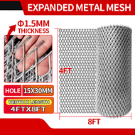 Expanded Mesh Hot-Dipped Metal Galvanized Wire Mesh Fence Screen for  Window Gate Screen