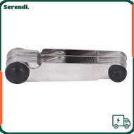 SERENDI Thread Pitch Gauges, 60 Degree Stainless iron Screw Gauge Set, Precision Thread Pitch 55 Deg