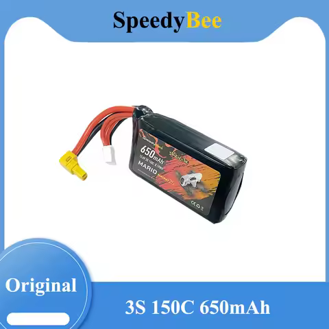 SpeedyBee Mario Mini25 3S 150C 650mAh Battery for FPV Freestyle Racing DIY Parts Co-branded
