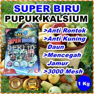 Pupuk Kalsium Super Biru 1 Kg Plus Magnesium Boron Calsium Fertilizer Penambah Rasa Buah Mencegah Ke