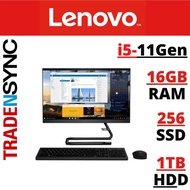 LENOVO AIO 3 24IMB05 F0EU00GPST 23.8 FHD NON-Touch I5-10400T 16GB 1TB + 256GB SSD RD625 WIN10 3Y