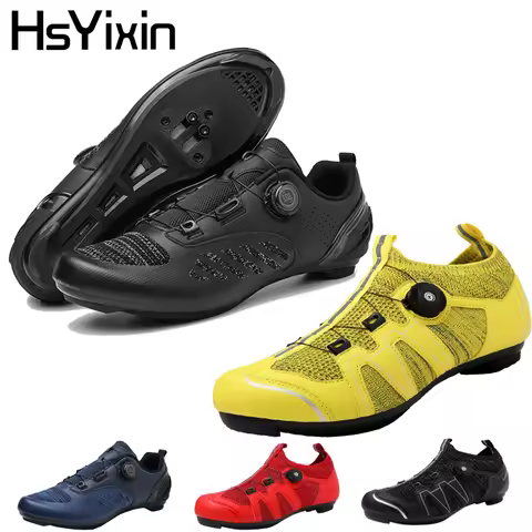 Cycling shoes men's road professional self-locking cycling shoes cleats racing sports shoes men's ro