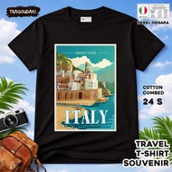 ITALY SOUVENIR T-SHIRT 15 WEAR ITALY COUNTRYTAG COTTON 24S SOUVENIR PREMIUM GIFT