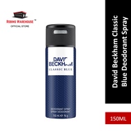 David Beckham Classic Blue Deodorant Spray (150ml) For Men
