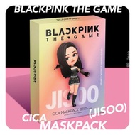 BP_Jisoo｜韓國熱賣 BLACKPINK THE GAME JISOO 積雪草舒緩面膜盒裝(3D立體盒面)｜7片｜CICA MASKPACK