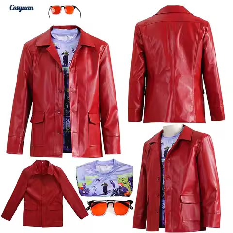 Edward 1999 Movie Fight Club Cosplay Tyler Durden Coat Top Cloth Party Disguise Outfit Suits Hallowe