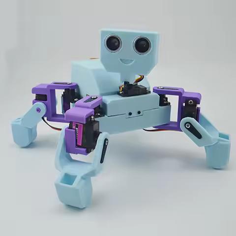 Graphical Programming Quadruped Spider Robot for Arduino Programming And Android App Programming Beg