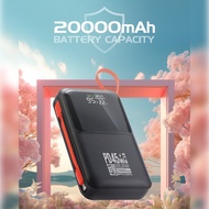 CLiPtec 20000mAh Power Bank MPB260 | PD45W Laptop Charger | QC 22.5W Fast Charging for iPhone Samsun