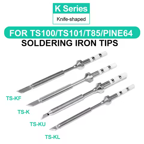 TS100 MINI Welding Knife Sharped TS-KU TS-K TS-KL TS-KF For TS100 TS101 T85 Pin64 Pinecil V1 V2 Sold