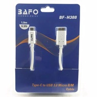 BAFO BF-H388 USB 3.1 Type C to Micro B Cable 30CM / 1.5M