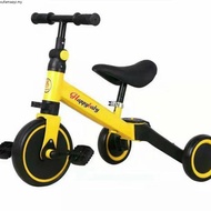 RoyalKiddies 3IN1 Children Multifunction Tricycle (3 Wheels) Bicycle Mini Bike Walker Bike Scooter K