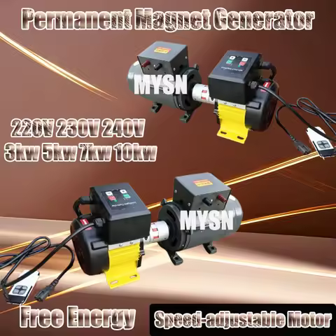 10KW 5KW 7KW Compact Lightweight Permanent Magnet Generator 230V Portable Generator 220V Alternator 
