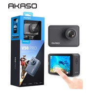 [COD]AKASO V50 PRO 4K HD 20MP WiFi 30M Waterproof Action Camera EIS Touch Screen Digital DV Camcorder Support External Mic