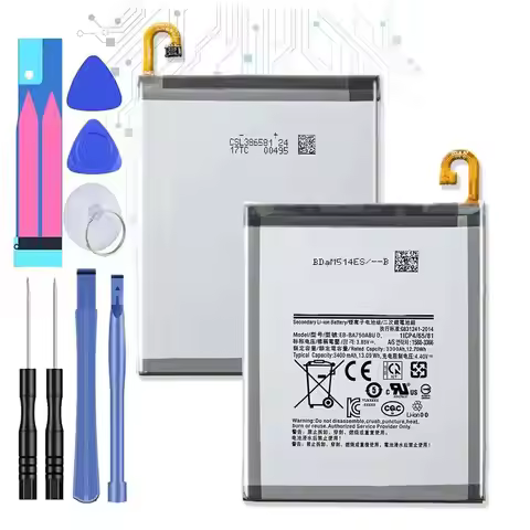 Mobile Phone Battery EB-BA750ABU 3300mAh For Samsung Galaxy A7 2018 Version SM-A730x A730x SM-A750F 