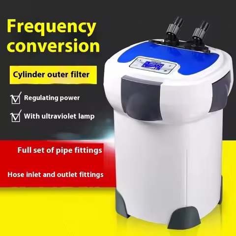 3000L/h SUNSUN HW-3000 LCD Display 4-Stage Frequency conversion external filter aquarium cylinder fi