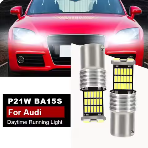 2x For 2003-2009 Audi A3 8P A4 B7 A6 C6 A8 4E Q7 (with bi-xenon) LED Daytime Running Lights DRL Bulb
