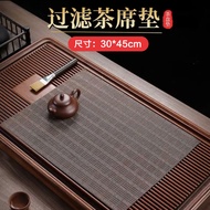 Tea Mat Tea Tray Waterproof Bamboo Mat Tea Wastebasket Filter Pad Gongfu Tea Table Accessories Tea B