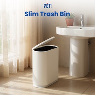 Slim Design Rubbish Bin | Household Trash Can / Waste Bin / Recycling Bin