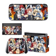 New style Fairy Tail Nintendo Switch Skin Sticker NintendoSwitch stickers skins for Nintend Switch Console and Joy-Con Controller Vinyl new design