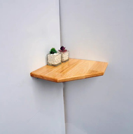 kệ gỗ góc tường đựng để treo đồ decor trang trí treo tường