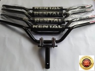 Stang stir trail lengkap dengan Adaptor dudukan untuk motor honda bebek supra x lama supra x 125 sup