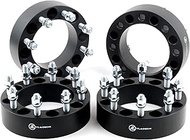 VLAOSCHI Black Forged 8x6.5 to 8x170 Wheel Adapters 2 Inch Compatible with Dodge Ford, 4pc 8 Lug Whe