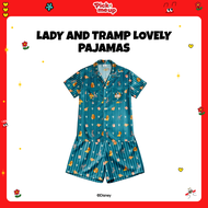 PickMeUp ชุดนอนพิมพ์ลาย  Lady And Tramp lovely ลิขสิทธิ์ Disney