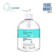 QUARZ 500ml Hand Sanitizer Gel QUARZ 500毫升 免洗消毒液