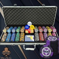 Poker Suitcase has 200/300/500 STAR Poker Chips, High Quality Genuine Products