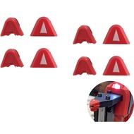 42-38-0009 8PCS M12 Pin Nailer Rubber Tip untuk Milwaukee 2540-20 Cordless Pin Nailer, No Mar Pad No