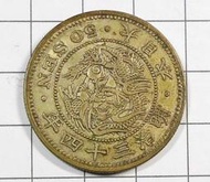 HA104 明治34年(特年) 五十錢龍銀幣