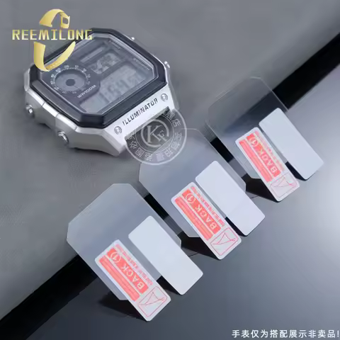 2pcs Watch screen saver High definition transparent Scratch protective film Electronic watch protect