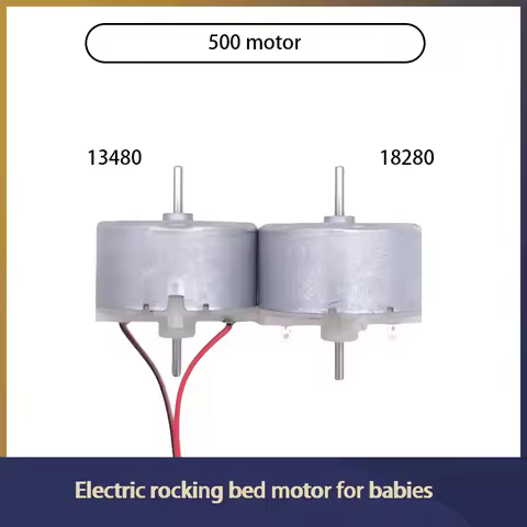 1PCS Brand New Double Output Shaft RK500TB-13480 Micro DC Motor 500TB Precious-metal Brush 4-14.4VDC