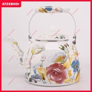 Thickened1.5L-5LEnamel Pot Enamel Enamel Teapot Water Pitcher Kettle Kettle Kettle Heating Pot