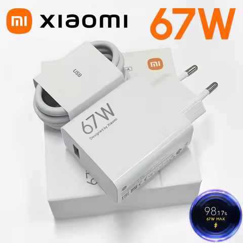 Xiaomi Charger 67W EU Original 45W 50W Fast Charge Power Adapter Type C Cable Mi 15T 13T 12 For POCO