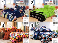 2in1 Single Fitted Bedsheet  and Pillow case - Sarung Tilam tebal 15cm / Cadar Bujang bergetah tebal