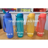 Tupperware Eco Water Bottle with Straw 750ml , 1L, 1.5L (1pc)