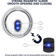 Tudung Tumbler 30 oz - Tudung Gantian, Serasi untuk Tumbler YETI 30/32 oz, Mug 14 oz dan Mug Jerami 