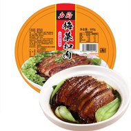 2023new date- 梅菜扣肉Meicai Douche Meat Bowl Ready-to-eat Tiger Skin Duck Meat 500g