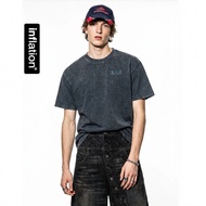 New Product RUN Dopamine Running T-Shirt Washed Gradient Short Sleeve
