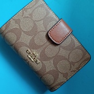 dompet coach preloved signature